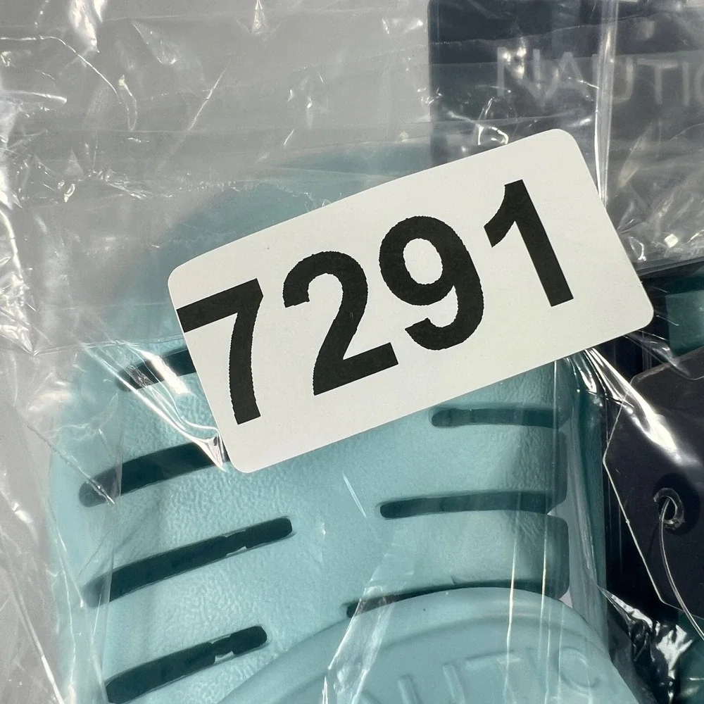 Nautica River Edge Toddler‎ Clogs Size 9 Real Aqua Blue KA3607G Water Shoes NEW